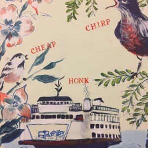 Ferry, close up