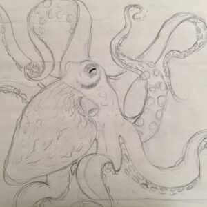 Octopus concept sketch