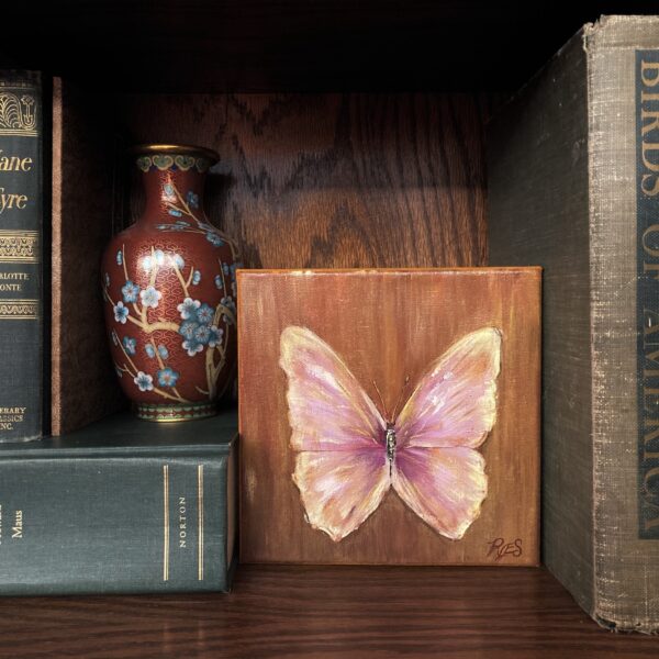 Lavender Morpho Butterfly